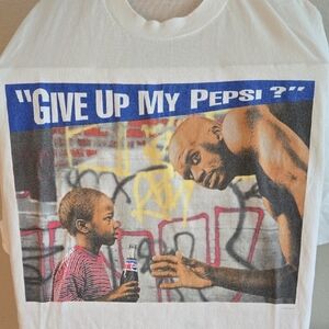 1993 Pepsi Shaq T-Shirt - White